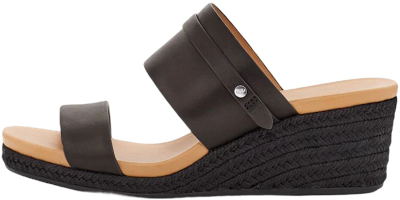 UGG Ebele 皮革 時尚舒適 涼鞋 女款 黑色 Buy UGG Ebele 皮革 時尚舒適 涼鞋 女款 黑色