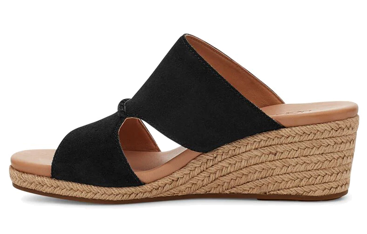 (Women) UGG Eirene Black 'Breathable Trend Slippers' 1120036-BLK