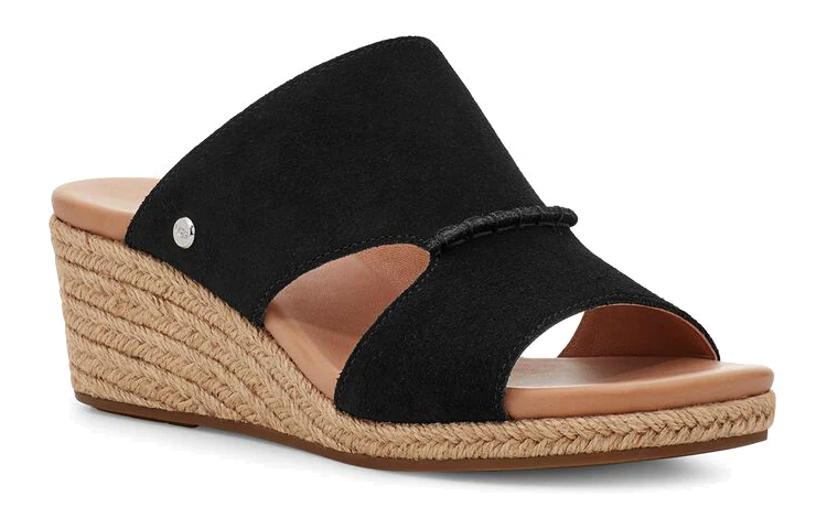 (W) UGG Eirene Black 'Breathable Trend Slippers' 圖 3