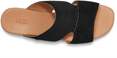 Shop UGG Eirene 透氣潮流拖鞋 女款 黑