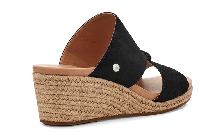 Purchase (W) UGG Eirene Negro 'Pantuflas Transpirables de Moda' 1120036-BLK