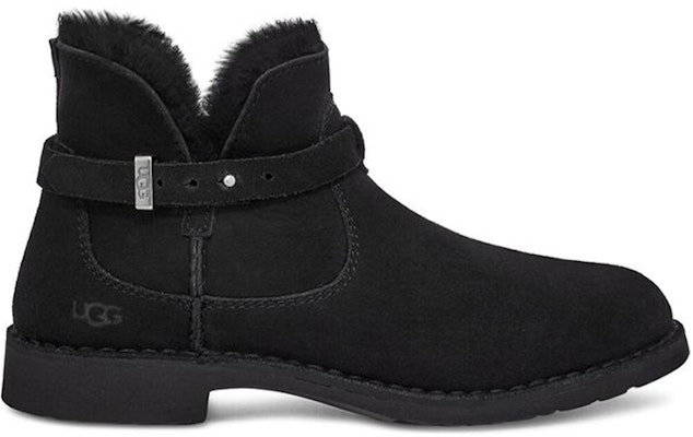 (Women) UGG Elisa Fleece Lined Snow Boots Black 1116107-BLK Order (Women) UGG Elisa Fleece Lined Snow Boots Black 1116107-BLK