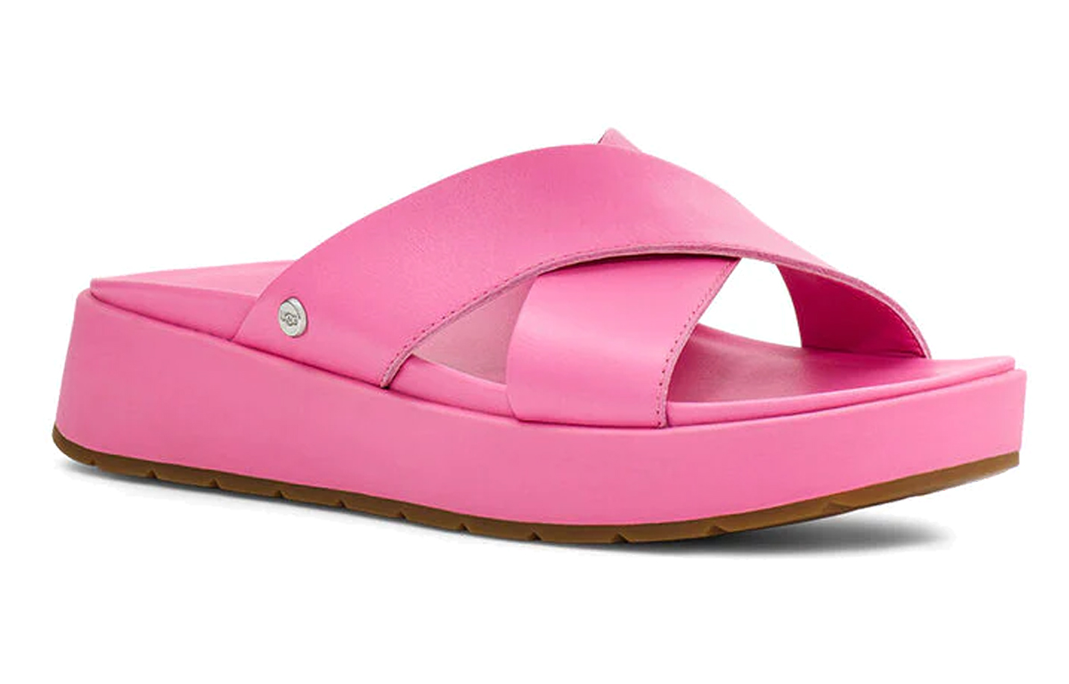 Lookbook (W) UGG Emily 'Pink Comfort' Sepatu Kenyamanan Wanita Warna Pink 1119744-STPN