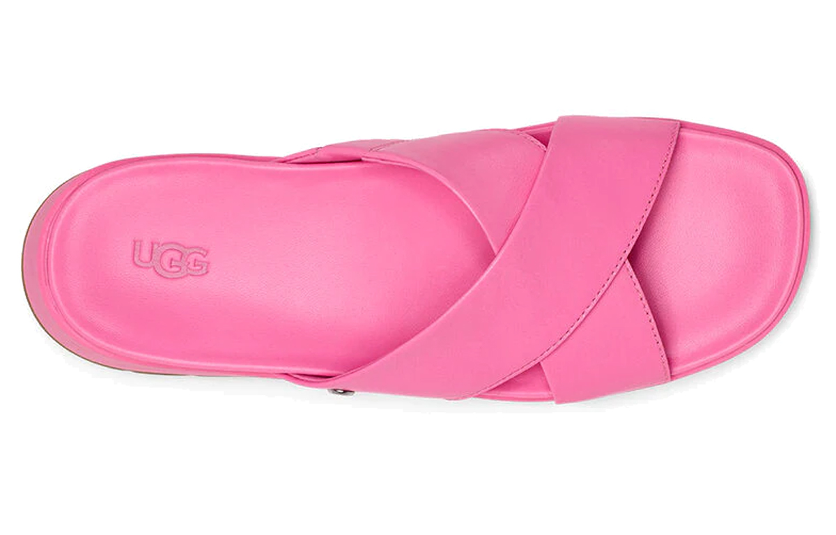 Shop (W) UGG Emily 'Pink Comfort' Sepatu Kenyamanan Wanita Warna Pink 1119744-STPN