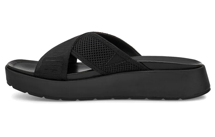 (Women) UGG Emily Mesh 'Black Fashion Slide' 1119491-BLK