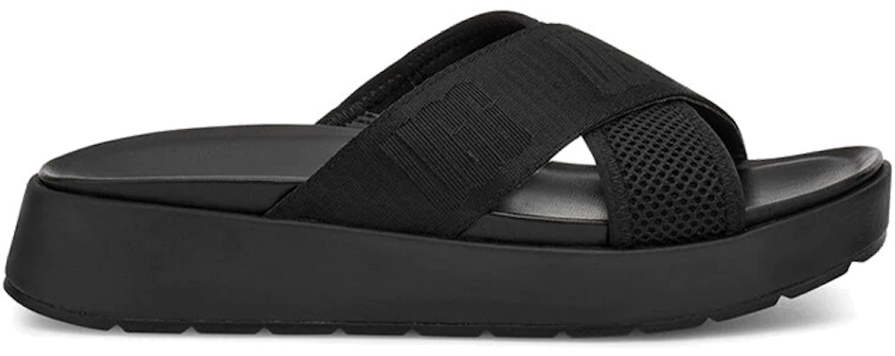 (Women) UGG Emily Mesh 'Black Fashion Slide' 1119491-BLK Order (Women) UGG Emily Mesh 'Black Fashion Slide' 1119491-BLK