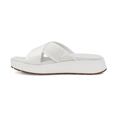 (W) UGG Emily Mesh Slides 'White'
