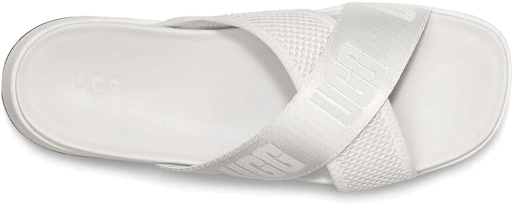 (Women) UGG Emily Mesh Slides 'White' 1119491-WMS Shop (Women) UGG Emily Mesh Slides 'White' 1119491-WMS