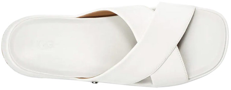 (W) UGG Emily Kulit Patent Selipar Putih 1107896-WHT Purchase (W) UGG Emily Kulit Patent Selipar Putih 1107896-WHT