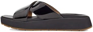 Buy (W) Selipar Kulit Patent Hitam UGG Emily 1107896-BLK
