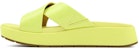 (W) UGG Emily Kuning 'Sandal Kulit Patent Fesyen' 1107896-MRT