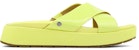(W) UGG Emily Kuning 'Sandal Kulit Patent Fesyen' 1107896-MRT