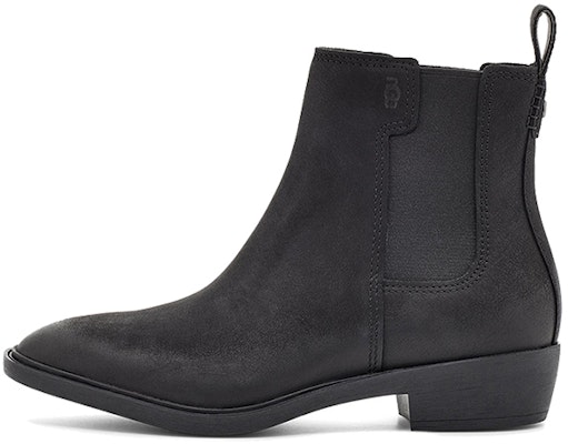 (W) UGG Botas Emmeth Chelsea de Cuero Negro 'Moda Confort Corto' 1112392-BLK Buy (W) UGG Botas Emmeth Chelsea de Cuero Negro 'Moda Confort Corto' 1112392-BLK