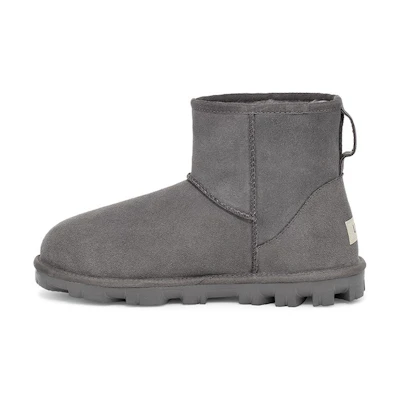 (W) UGG Essential Mini Classic Fleece Lined Gray