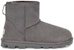 (W) UGG Essential Mini Classic Fleece Lined Kelabu 1115030-CHRC