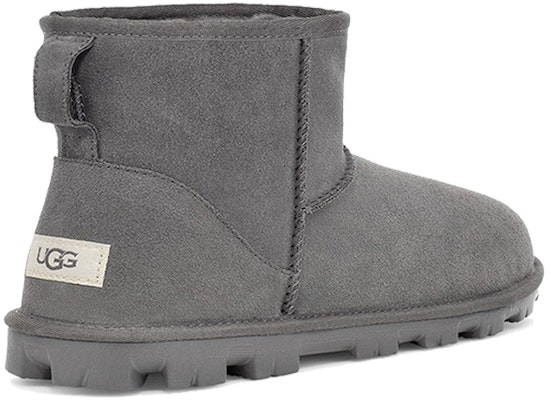 (Women) UGG Essential Mini Classic Fleece Lined Gray 1115030-CHRC Shop (Women) UGG Essential Mini Classic Fleece Lined Gray 1115030-CHRC