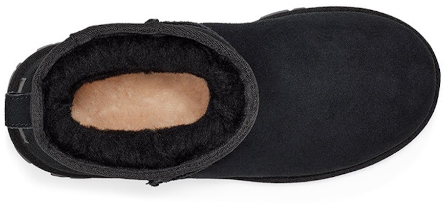 (Women) UGG Essential Mini Classic Fleece Lined Black 1115030-BLK Purchase (Women) UGG Essential Mini Classic Fleece Lined Black 1115030-BLK