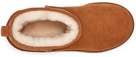 Details for UGG 必備 絨面 時尚簡潔 短中筒 雪地靴 女款 栗子棕色
