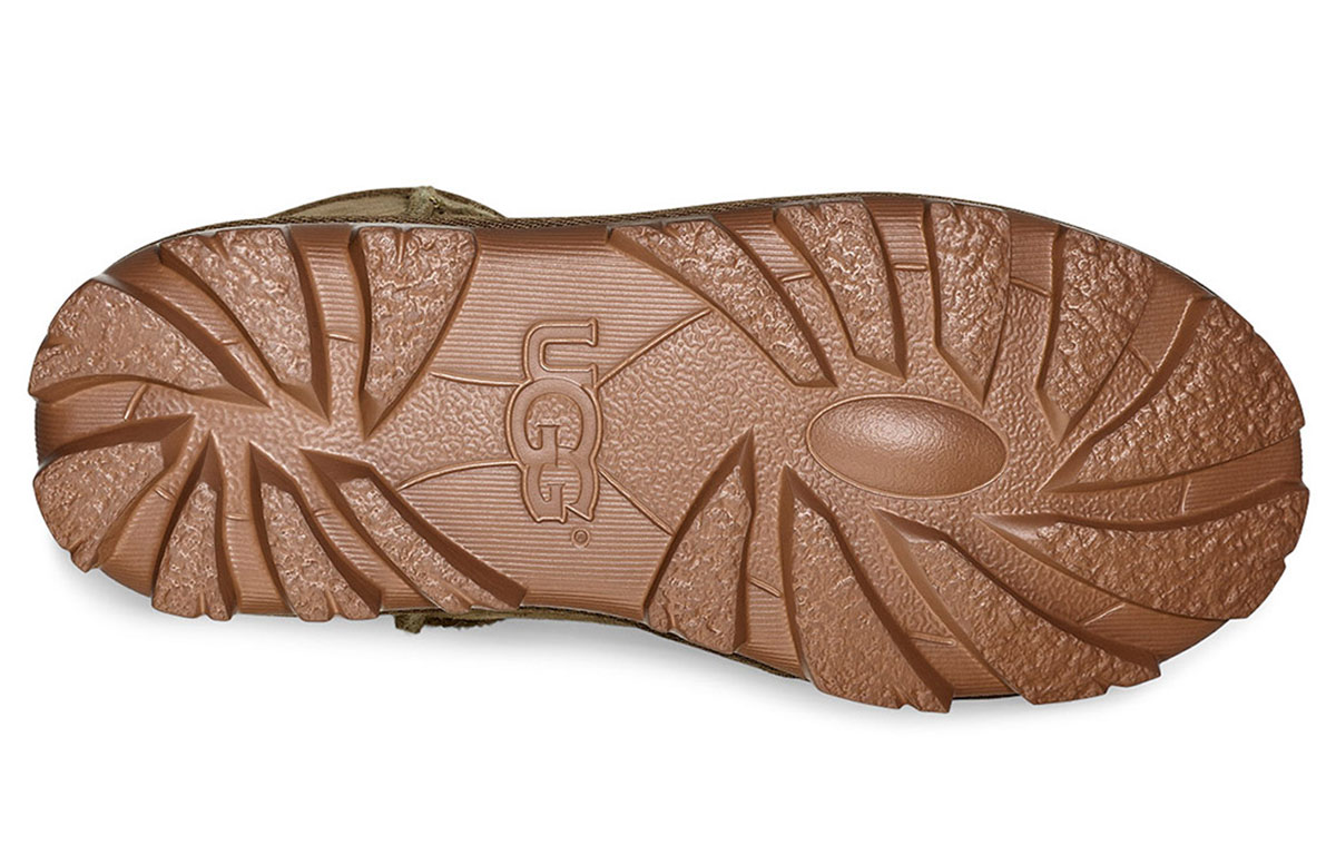 Details for (W) UGG Essential Mini Classic 'Bota Forrada de Lana Gris Verde para Nieve' 1016063-SPRC