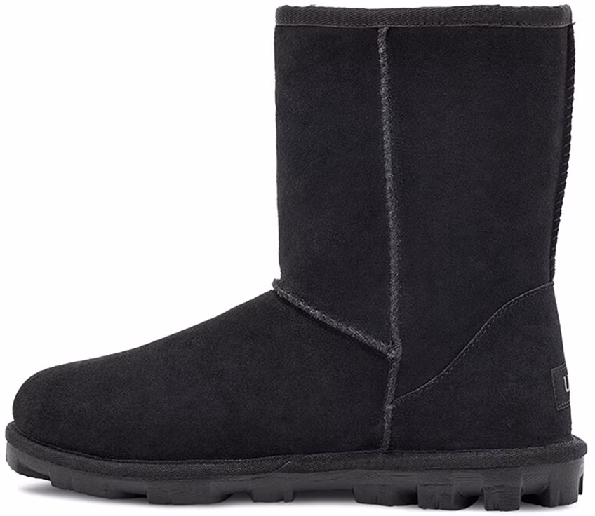 women-ugg-essential-short-ii-black-fleece-lined-1115032-blk