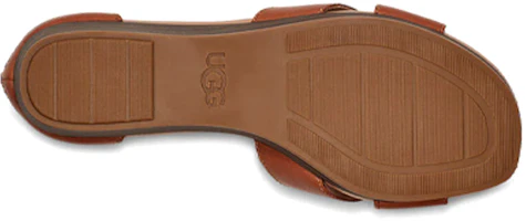 Details for UGG Eugenia 時尚簡約坡跟涼鞋 女款 栗棕色