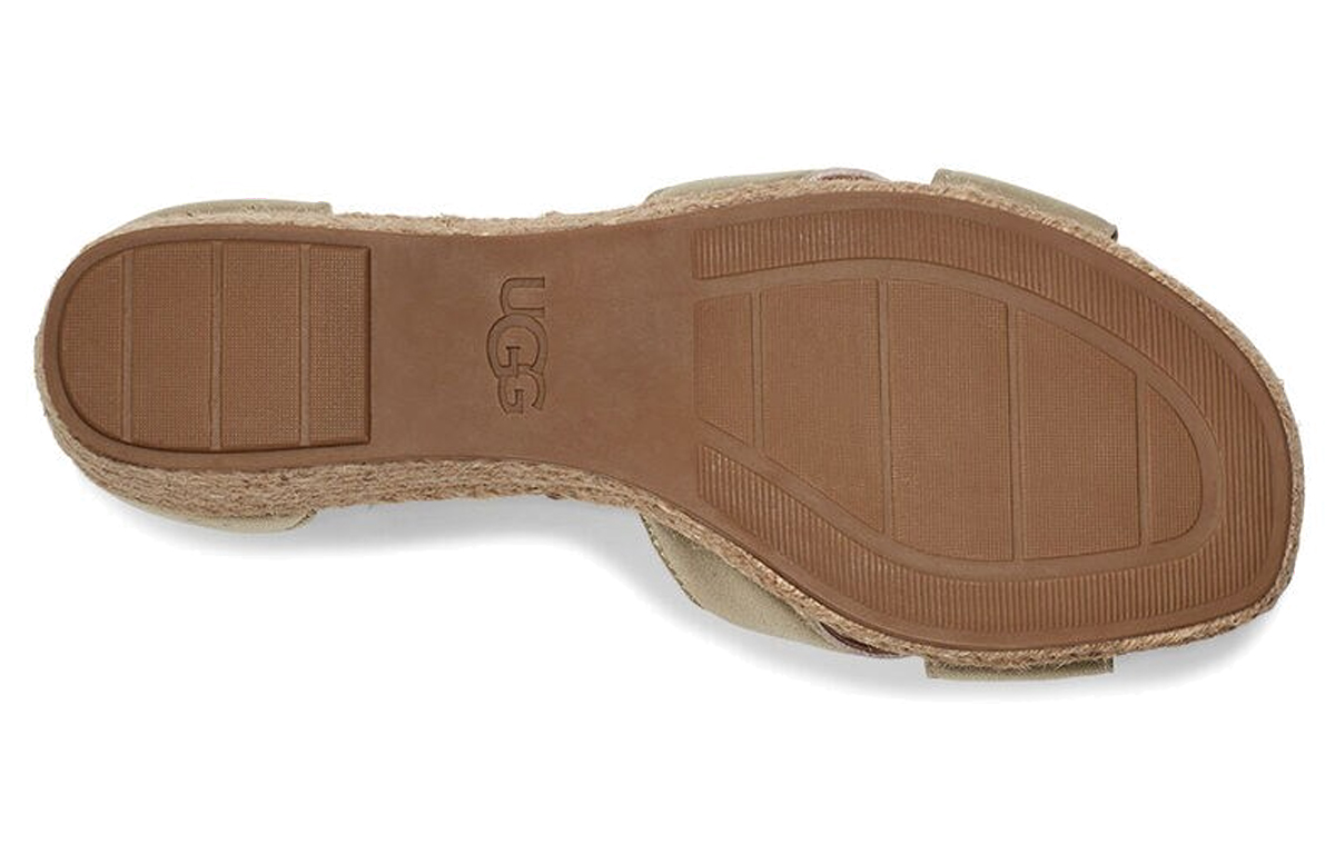 (W) UGG Eugenia Platform Sandal 'Gold' 圖 6