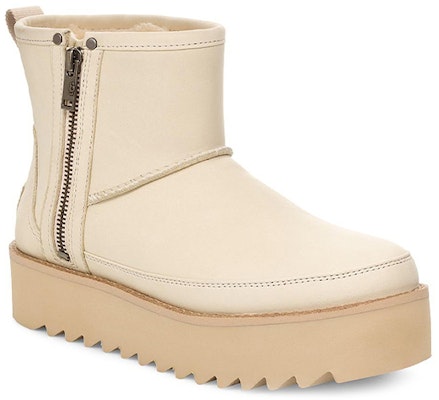 (Women) UGG F19 Classic Rebel Biker Mini Fleece Lined Pink 1105313-BONE Lookbook (Women) UGG F19 Classic Rebel Biker Mini Fleece Lined Pink 1105313-BONE