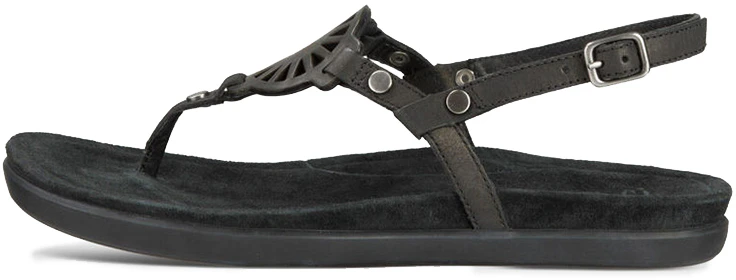 women-ugg-fashion-breathable-sandal-black-1007095-blk
