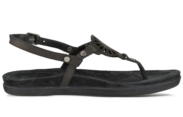 (W) UGG Fashion Breathable Sandal 'Black' 圖 2