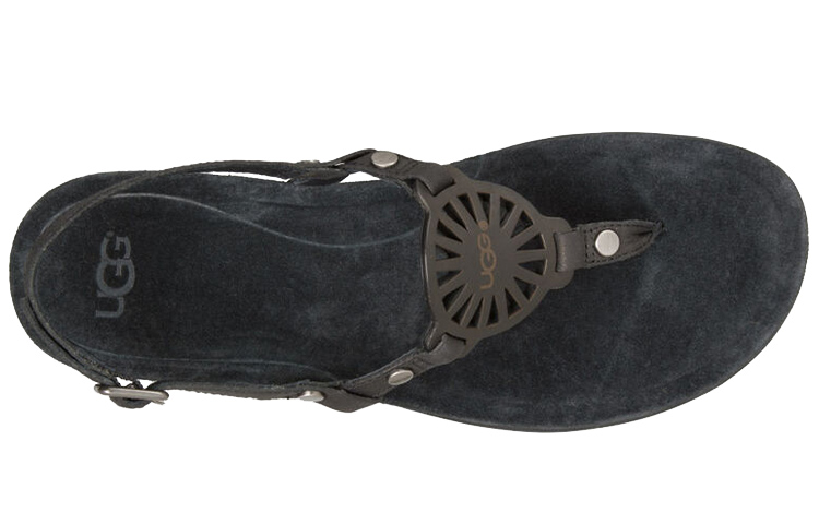 (W) UGG Fashion Breathable Sandal 'Black' 圖 5