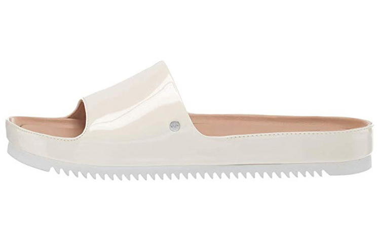 (W) UGG Fashion Slide 'Patent Beige'