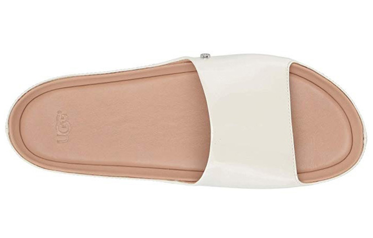 (W) UGG Fashion Slide 'Patent Beige' 圖 3