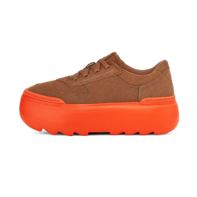 (W) UGG Marin Mega Trainer 'Chestnut Orange Soda'