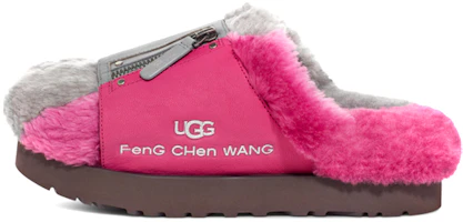 (Women) UGG Feng Chen Wang x Grey Pink 'Comfort Warm Fashion Slipper' 1130071-PINK (Women) UGG Feng Chen Wang x Grey Pink 'Comfort Warm Fashion Slipper' 1130071-PINK