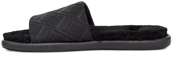 (Women) UGG Fifi Black Slippers 1107895-BLK (Women) UGG Fifi Black Slippers 1107895-BLK