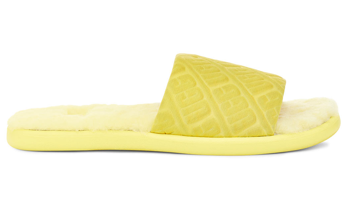 (W) UGG Fifi Yellow Slippers 圖 2
