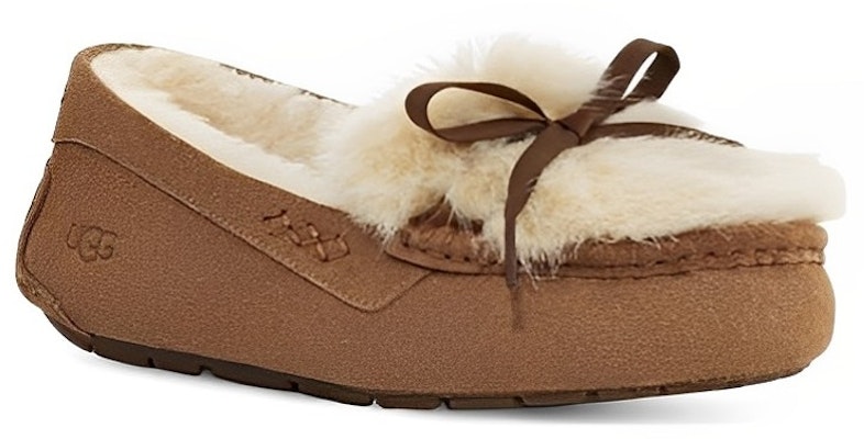 UGG 蝴蝶結 平底鞋 女款 栗子色 Order UGG 蝴蝶結 平底鞋 女款 栗子色