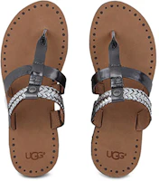Shop UGG 夾指拖鞋 女款 銀色