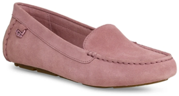 UGG Flores 麂皮 時尚圓頭樂福 厚底鞋 女款 粉 Lookbook UGG Flores 麂皮 時尚圓頭樂福 厚底鞋 女款 粉