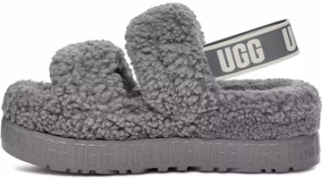 (Women) UGG Oh Fluffita Slide 'Grey' 1120876-LGH (Women) UGG Oh Fluffita Slide 'Grey' 1120876-LGH