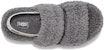 (W) UGG Fluff 'Lighthouse Grey' Kelabu. 1120876-LGH