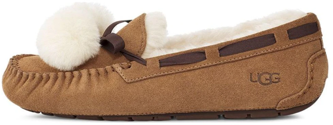 (Women) UGG Dakota Moccasins Slippers 'Chestnut' 1138651-CHE Buy (Women) UGG Dakota Moccasins Slippers 'Chestnut' 1138651-CHE