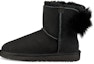 Buy (W) UGG Fluff Bow Mini Berbulu Lembut Lined Hitam 1094967-BLK