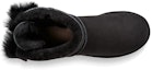 Purchase (W) UGG Fluff Bow Mini Berbulu Lembut Lined Hitam 1094967-BLK