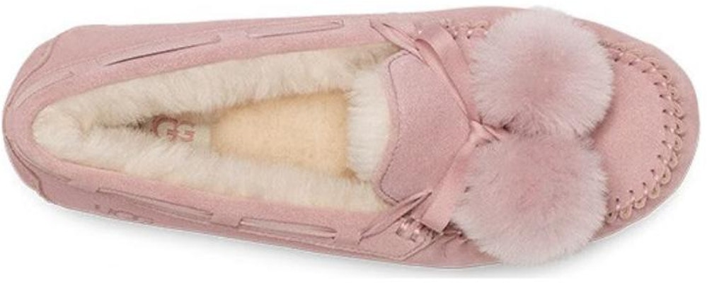 (Women) UGG Dakota Moccasins Slippers 'Pink' 1138651-RSGRY Shop (Women) UGG Dakota Moccasins Slippers 'Pink' 1138651-RSGRY
