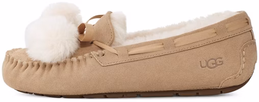 (Women) UGG Dakota Moccasins Slippers 'LIght Chestnut'' 1138651-SAN (Women) UGG Dakota Moccasins Slippers 'LIght Chestnut'' 1138651-SAN