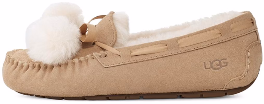 (Women) UGG Dakota Moccasins Slippers 'LIght Chestnut'' 1138651-SAN Buy (Women) UGG Dakota Moccasins Slippers 'LIght Chestnut'' 1138651-SAN