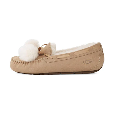 (W) UGG Dakota Moccasins Slippers 'LIght Chestnut''