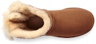 Purchase (Women) UGG Fluff Bow Mini Fleece Lined Brown 1094967-CHE