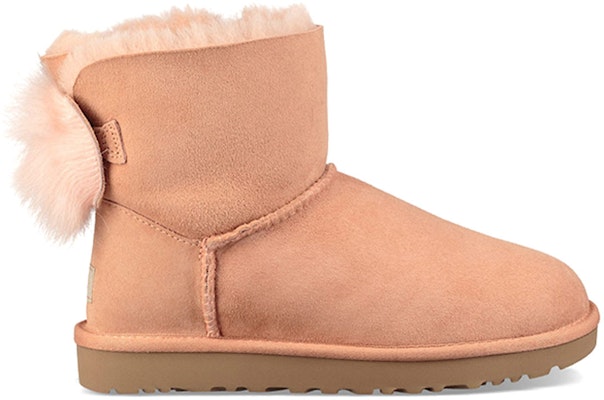 (W) UGG Fluff Bow Mini Berbulu Merah Muda Merah 1094967-SNTN Order (W) UGG Fluff Bow Mini Berbulu Merah Muda Merah 1094967-SNTN